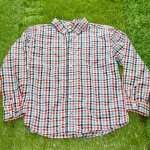 Gymboree Youth 10-12 Plaid Dress Shirt